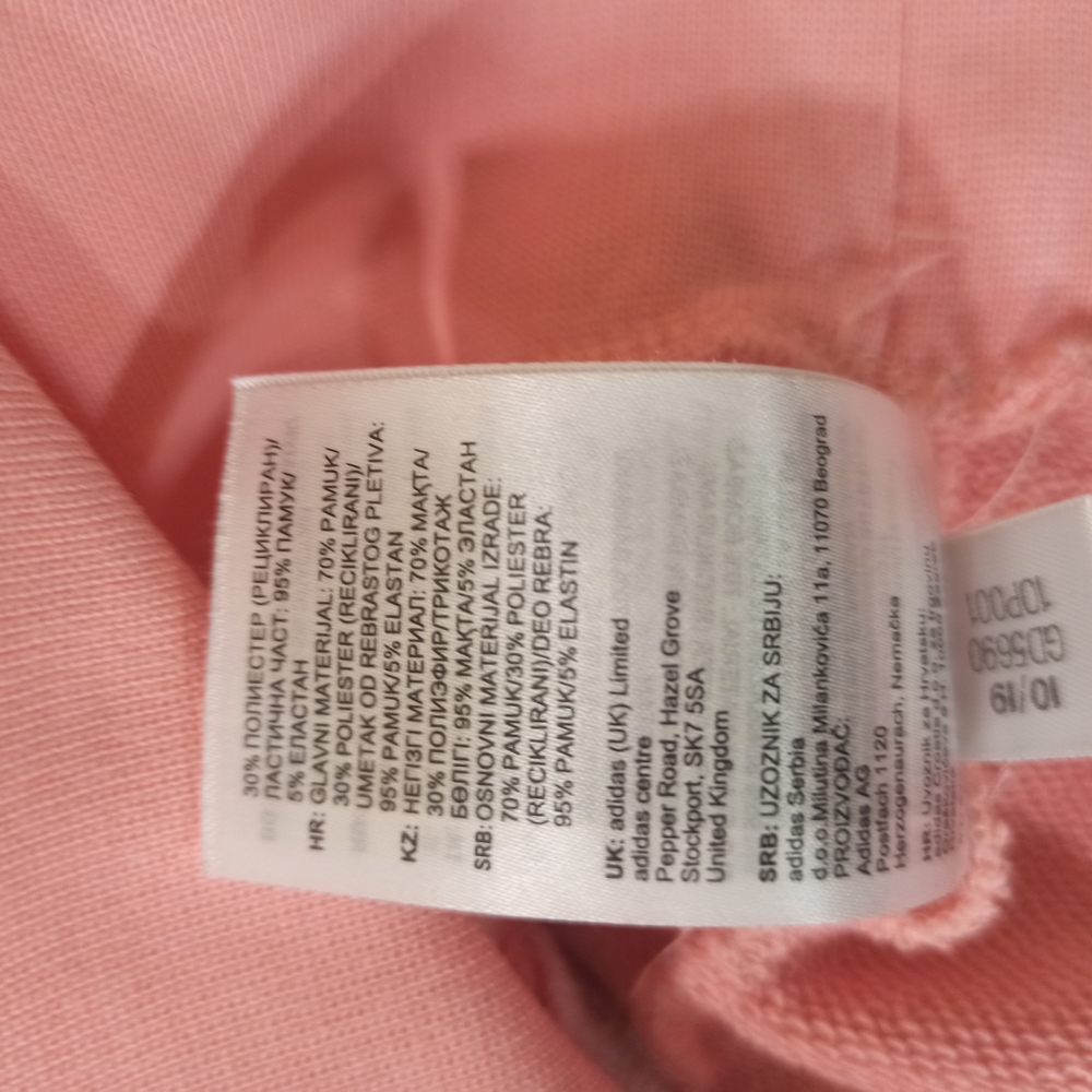 Adidas Pink and White Sweatshirt - Picture 9 of 16
